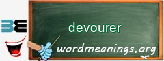 WordMeaning blackboard for devourer